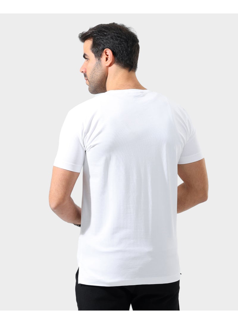 دوت تيشيرت بيزك راوند سليم فيت - Image 3